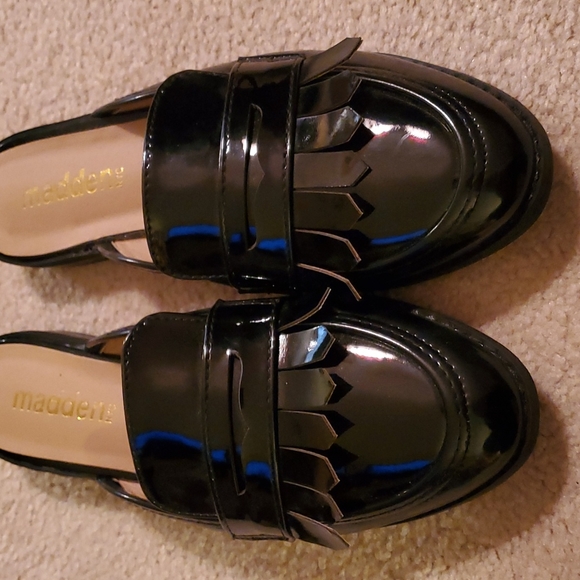 madden nyc Shoes - Black loafer mule